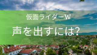 身体一つになっても喰らいついて倒す その心そのものが仮面ライダー 仮面ライダーw 受け継がれるその魂 特撮を現実に活かす